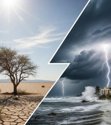 Exploring how a warming climate impacts the frequency and severity of heatwaves, floods, hurricanes, droughts, and other extreme weather events worldwide.