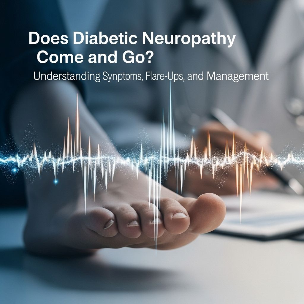 Unraveling the patterns, triggers, and strategies to manage fluctuating symptoms of diabetic neuropathy.