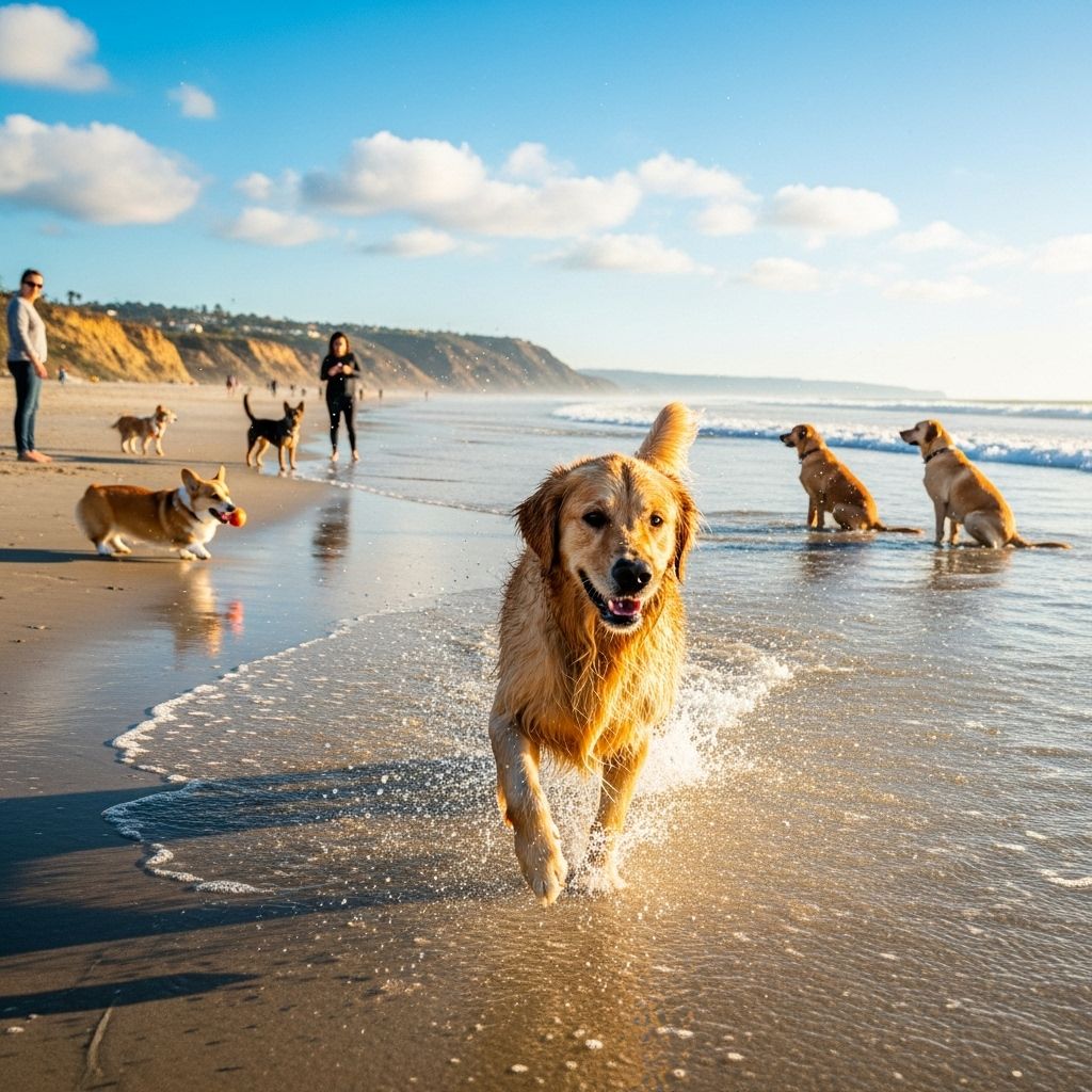 Essential rules and amenities ensure stress-free outings with your pup by the sea.