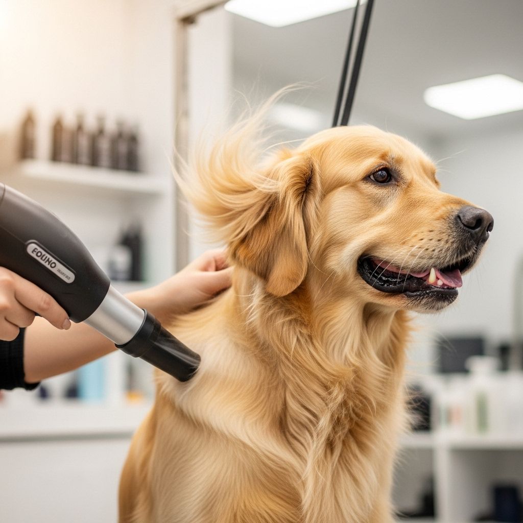 Quick drying turns bath time into a calm, mess-free routine for you and your pup.