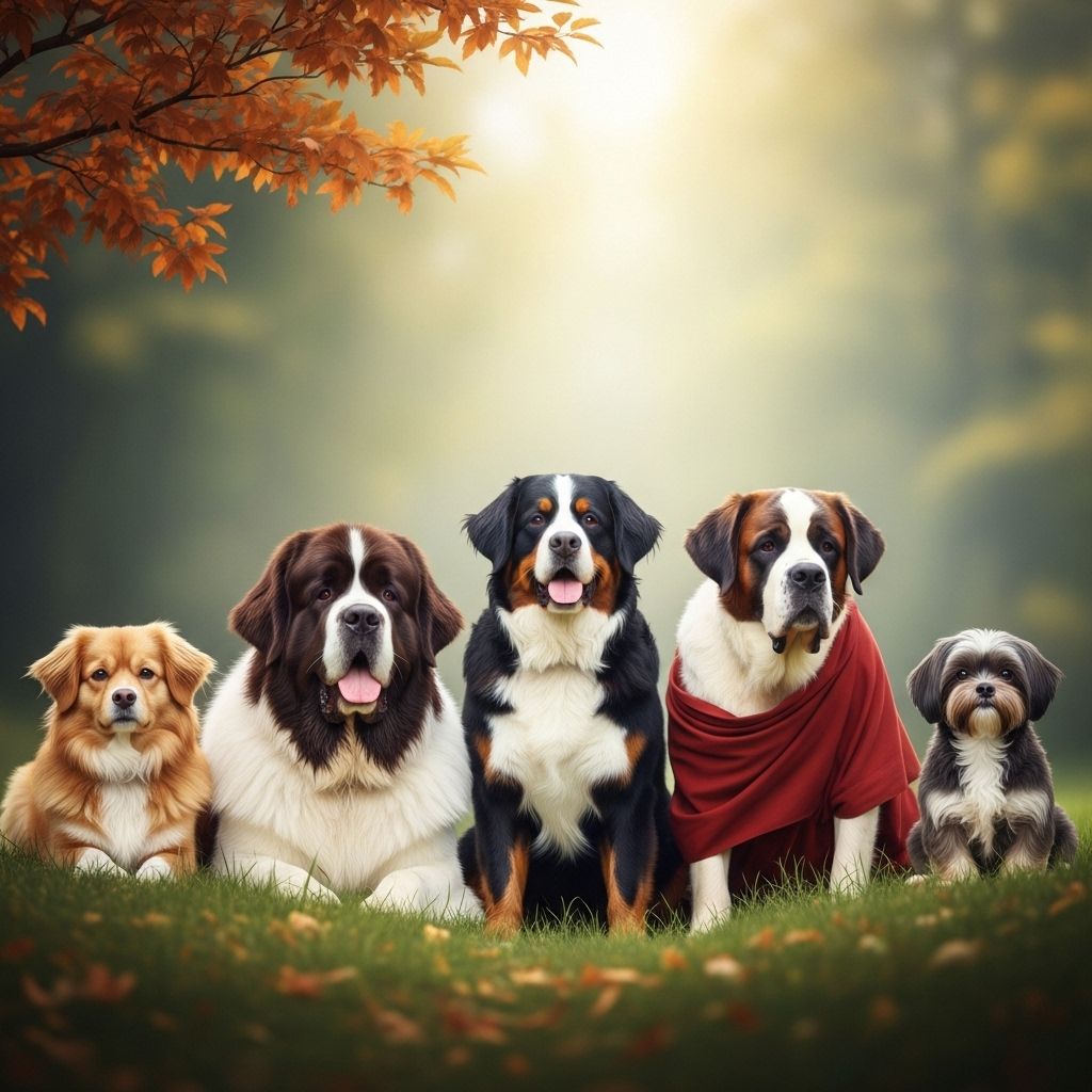 Historic companions whose loyalty and calm presence once safeguarded cloistered lives.