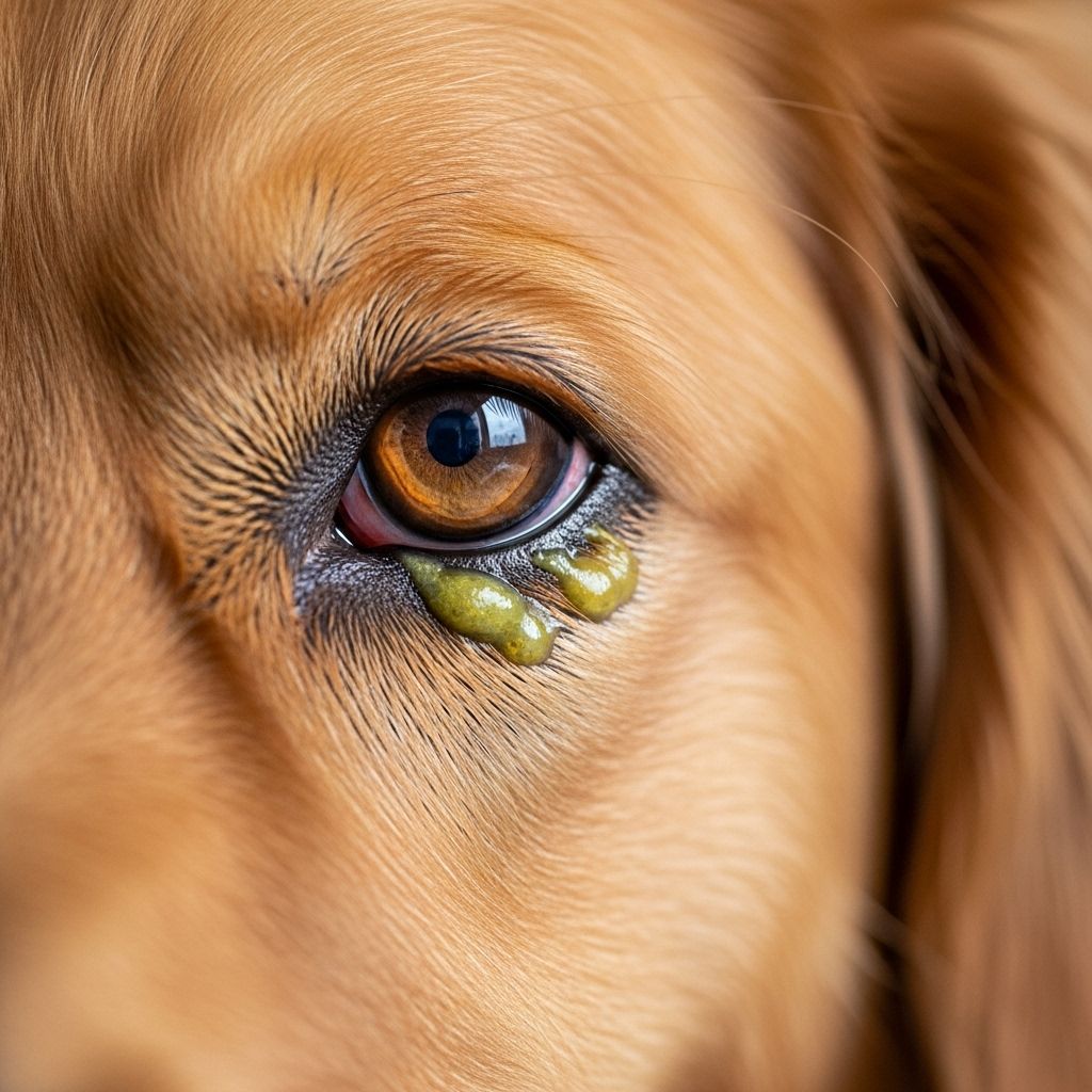 Learn about the different types of dog eye discharge, what they mean, and when your pup needs veterinary care.