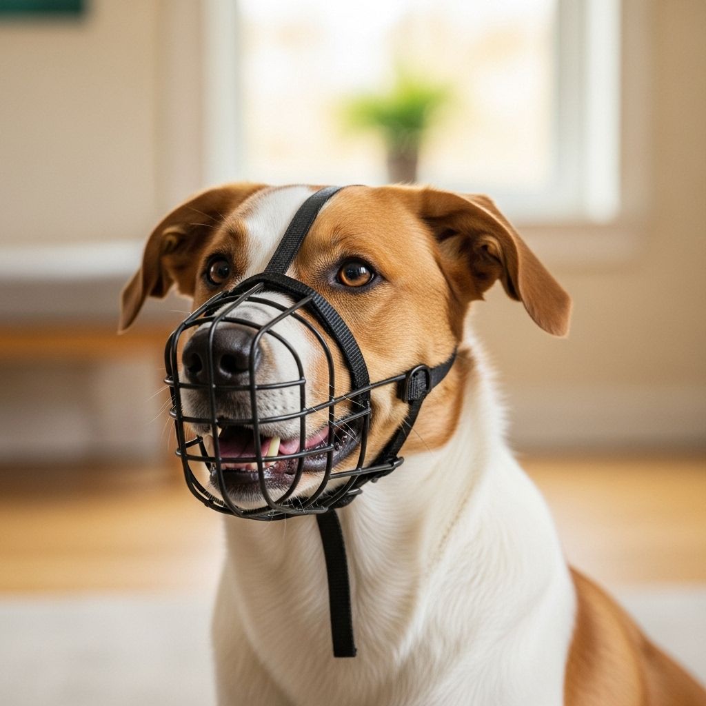 Dog Muzzle Training: 6 Simple Steps For Safe, Humane Use A comprehensive guide on dog muzzles covering when, why, and how to use them safely and humanely.