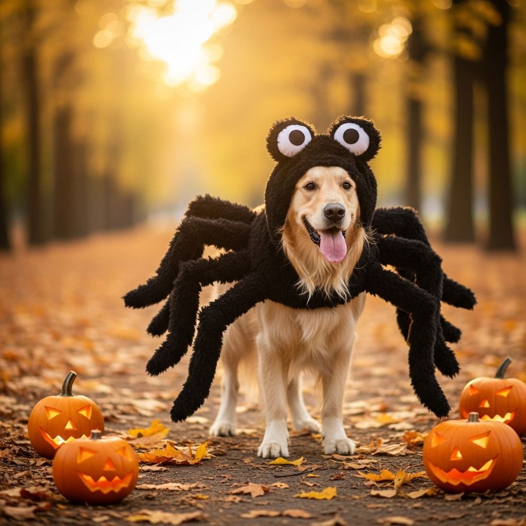 Dog Spider Costumes: A Fun Twist for Halloween Harness-focused build with airy fabrics ensures your pet moves and relaxes comfortably.