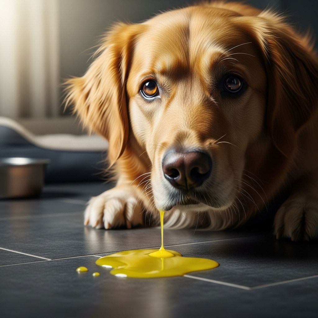 Dog Vomiting Yellow Bile: 9 Causes & How To Help Discover key reasons behind your pet's discomfort and how to support their recovery safely.