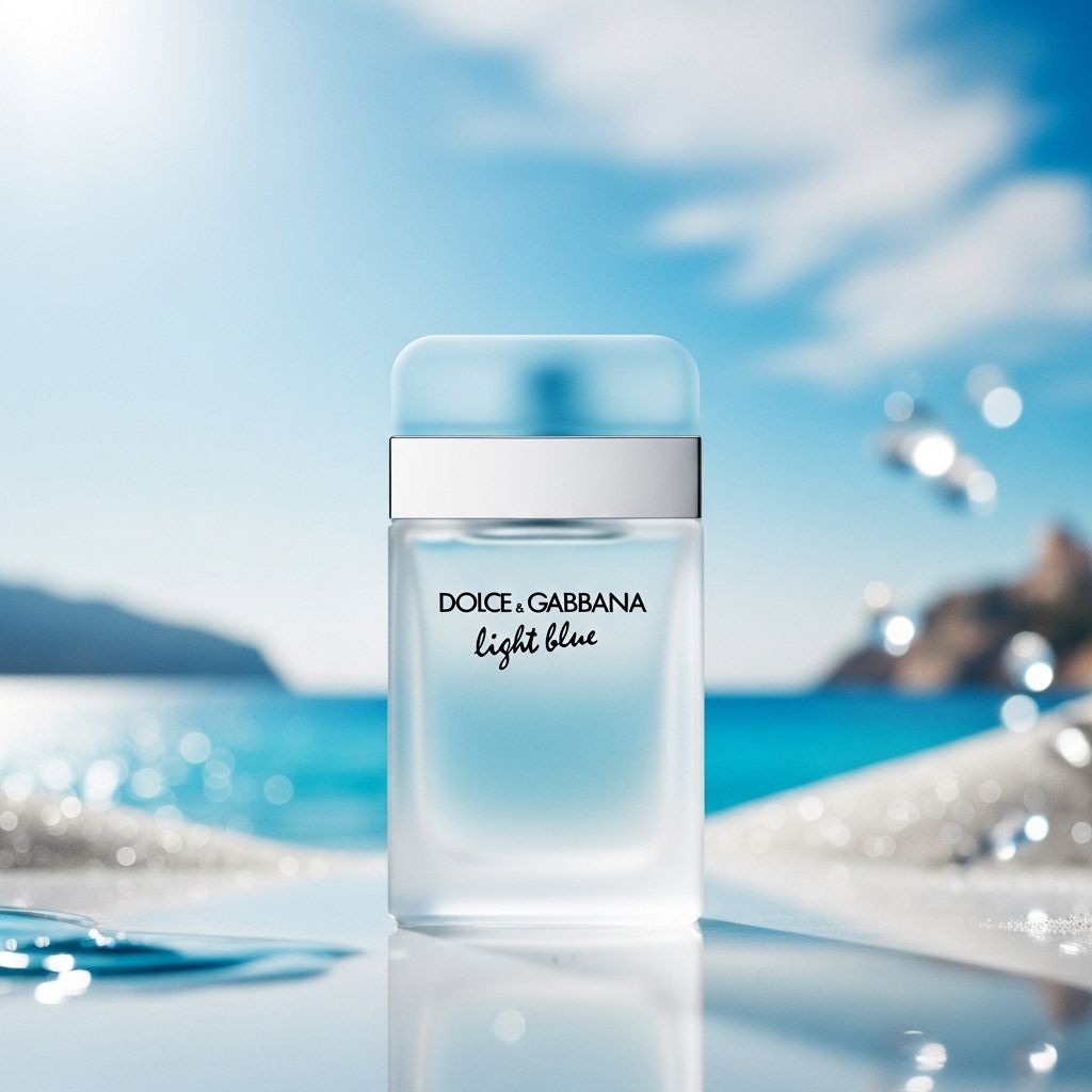 A deep dive into the sun-soaked legacy, sensory notes, and glamorous new era of Dolce & Gabbana Light Blue, from its Mediterranean inspiration to its modern evolution.