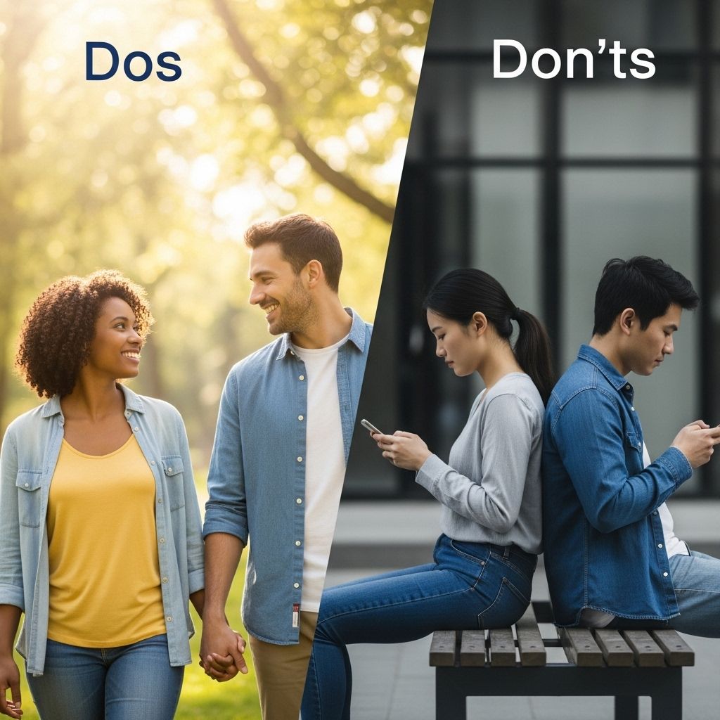 Dos and Don’ts for Thriving in New Relationships Authentic honesty and respect lay the groundwork for a meaningful, lasting bond.