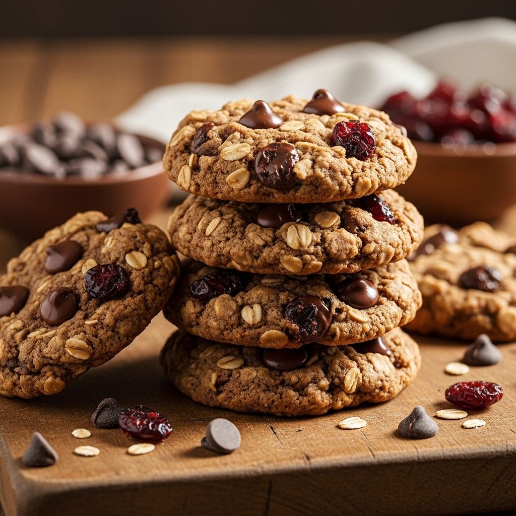 A quick chilling step ensures thicker rounds with balanced richness and bursts of fruit.