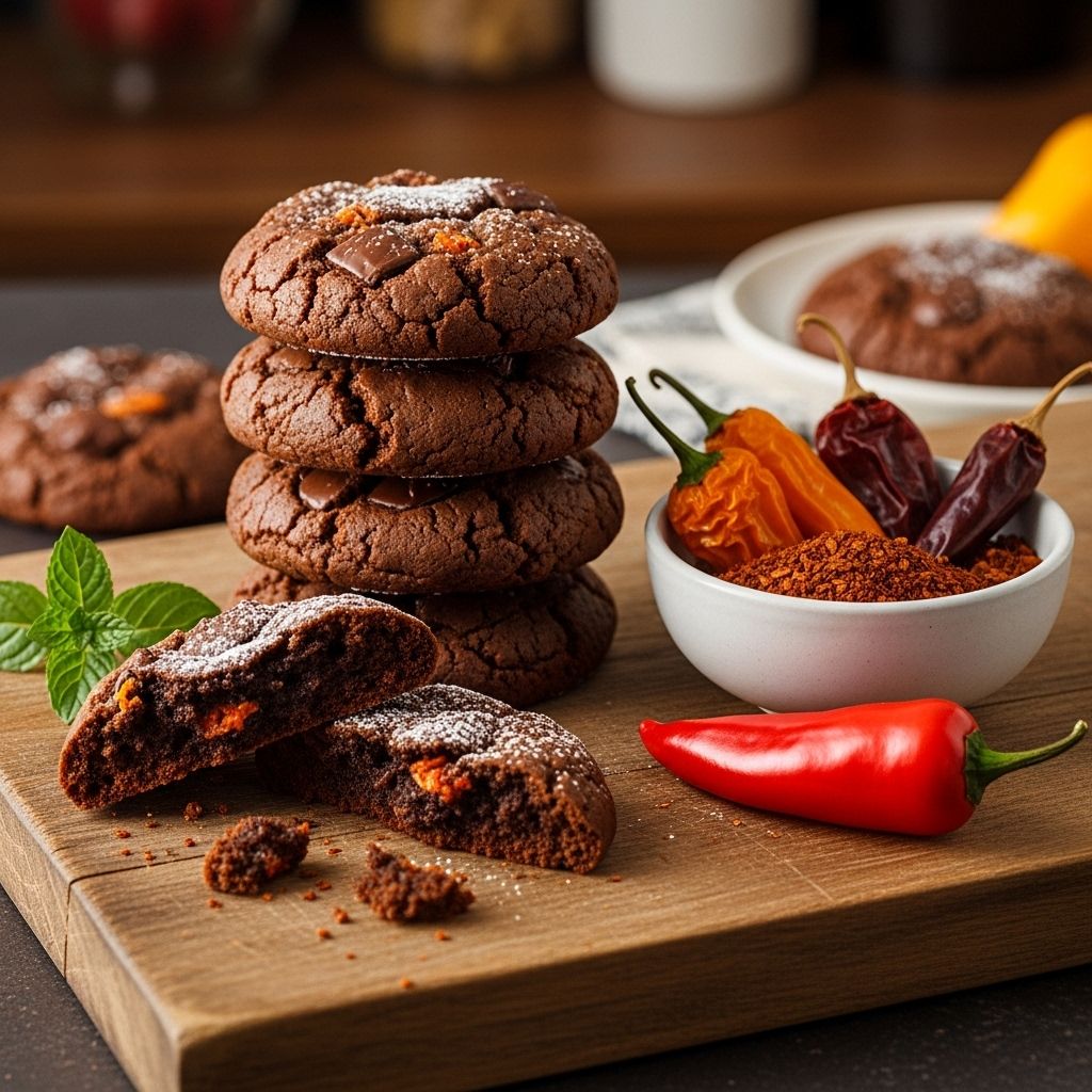 Chilled dough yields uniform, richly flavored treats with a gentle, smoky warmth.