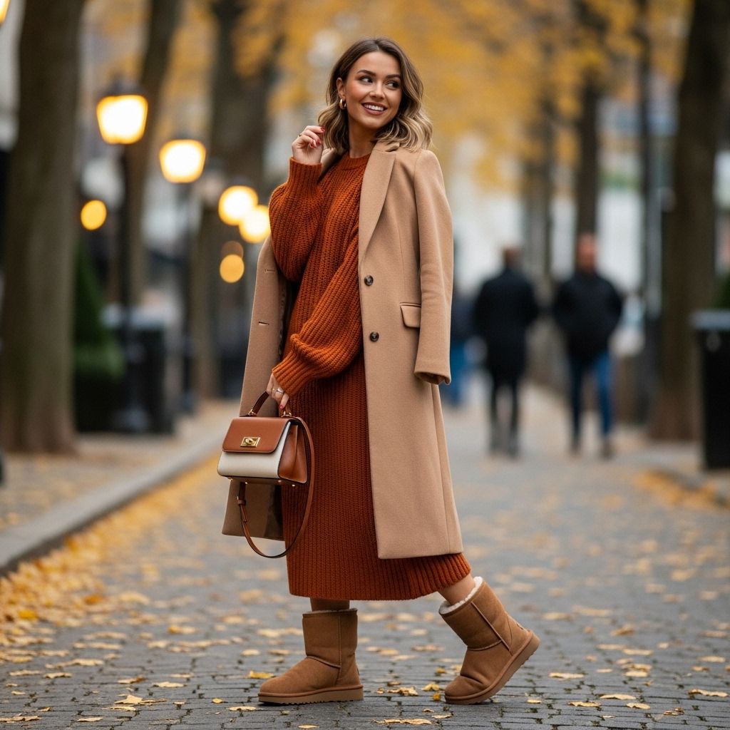 8 Chic Ways to Wear Dresses With UGG Boots This Fall and Winter Discover stylish dress and UGG boot pairings to master cosy-chic fashion all season long.