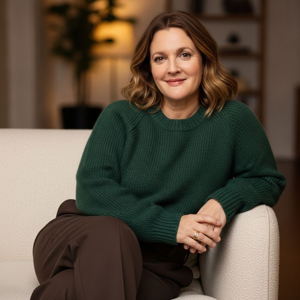 Drew Barrymore on Beauty, Confidence, and Getting Out of Sweatpants Drew Barrymore opens up about beauty routines, self-confidence, mom life, and the transformative power of a little lingerie.