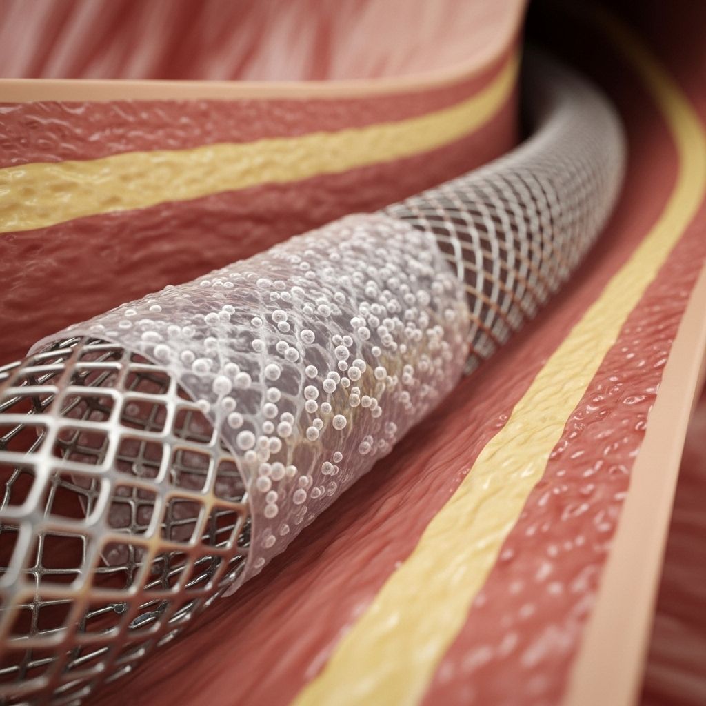 Comprehensive guide on how drug-eluting stents work, their benefits over bare-metal stents, potential risks, and post-procedure care.