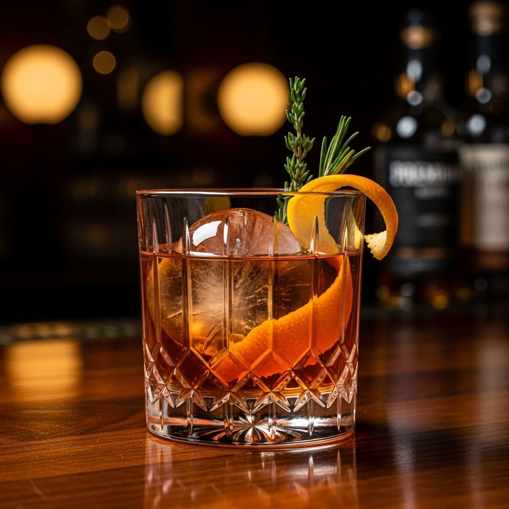 Smoke, bittersweet amaro, and citrus combine for a sip that challenges and rewards.