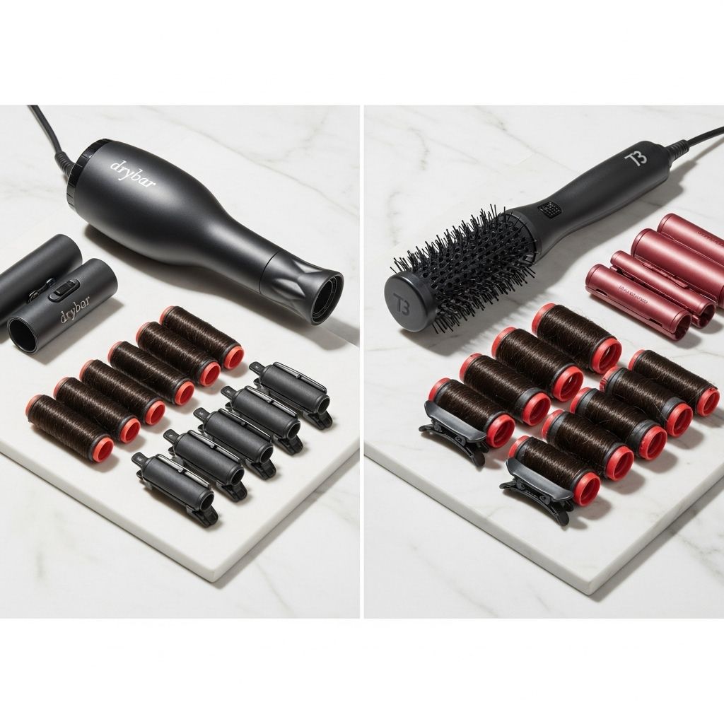 Everything you need to know before choosing between Drybar and T3 hot rollers, including in-depth comparisons, expert tips, and real-world results.