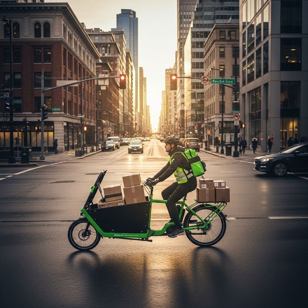 E-Cargo Bikes: Transforming Urban Delivery and Slashing Emissions Discover how electric cargo bikes can revolutionize urban logistics, cut emissions, and reshape the future of package delivery.