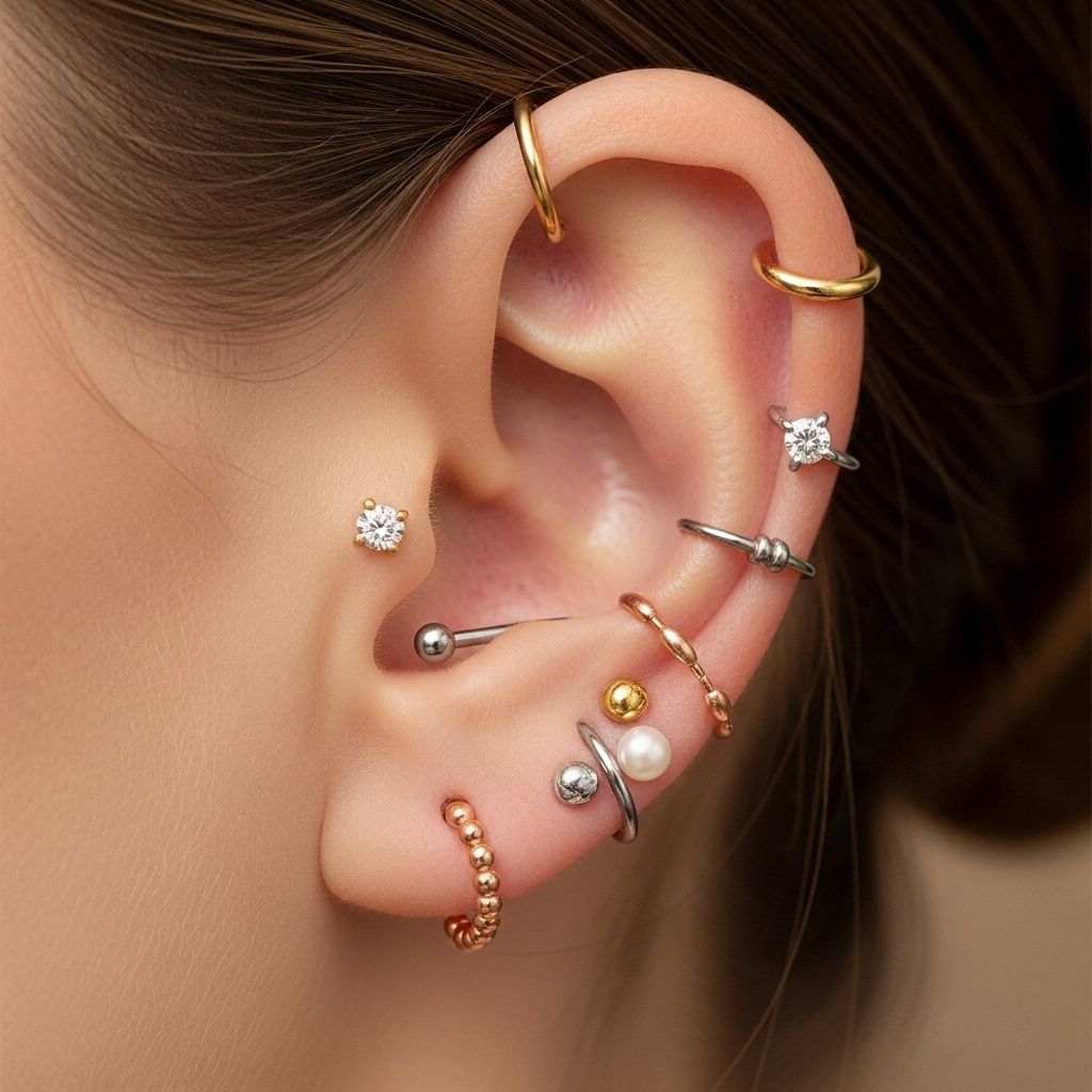 Discover the trendiest ear piercing ideas, expert tips, and 2024 jewelry styles for all ear shapes and tastes.