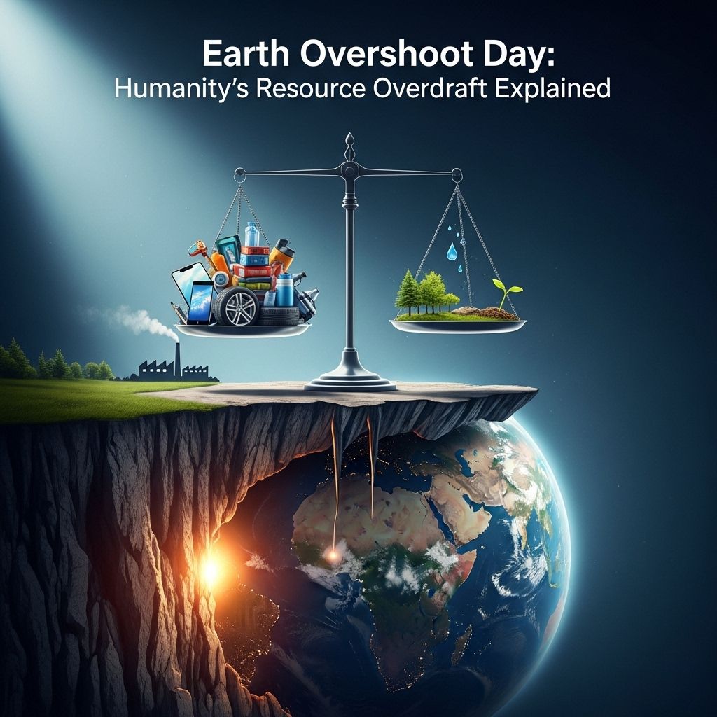 Earth Overshoot Day: Humanity’s Resource Overdraft Explained Earth Overshoot Day reveals how quickly humanity uses up the planet’s yearly ecological budget and why urgent action is needed.