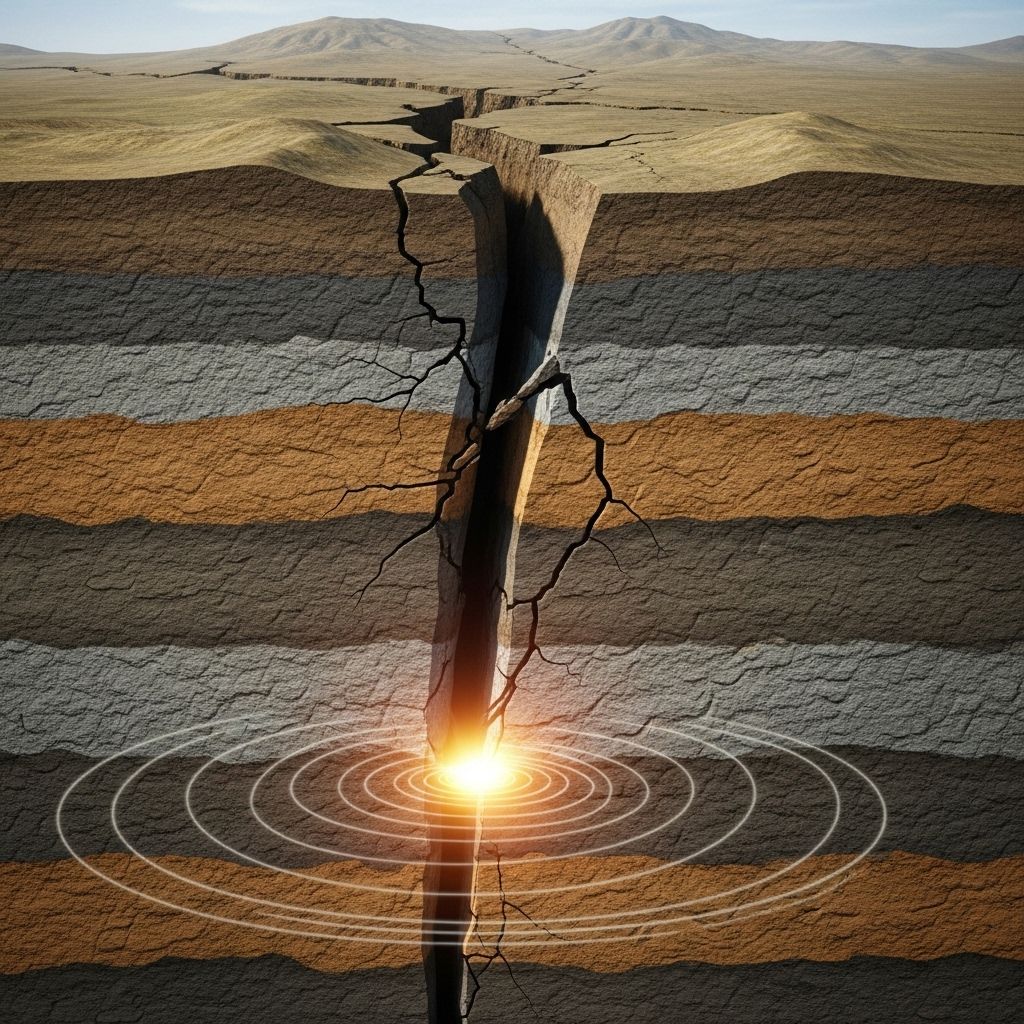 Earthquakes: Discovering Nature’s Fault Lines and the Science of Seismic Shifts Delve into the science behind earthquakes, the faults that trigger them, and our quest to predict and understand these powerful natural phenomena.