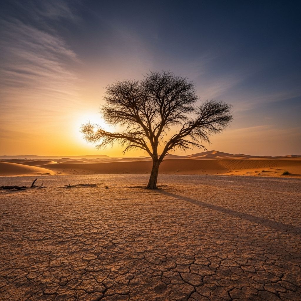 For centuries, a lone acacia defied the Sahara’s brutal isolation, becoming a symbol of resilience before a driver ended its reign.