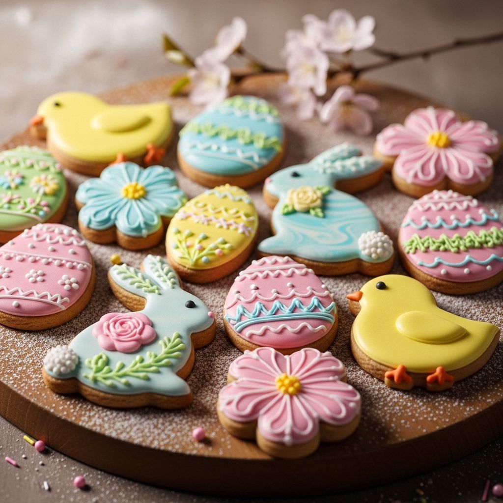 From iced pastel shapes to no-bake nests, these cookies spark festive joy in every bite.