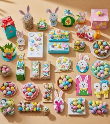 DIY projects transform everyday materials into colorful decorations sparking spring fun.