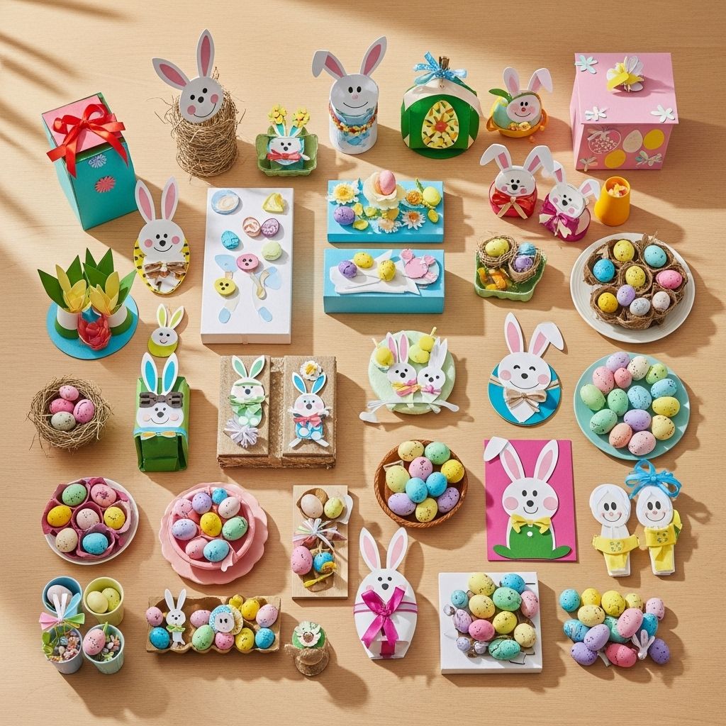 DIY projects transform everyday materials into colorful decorations sparking spring fun.
