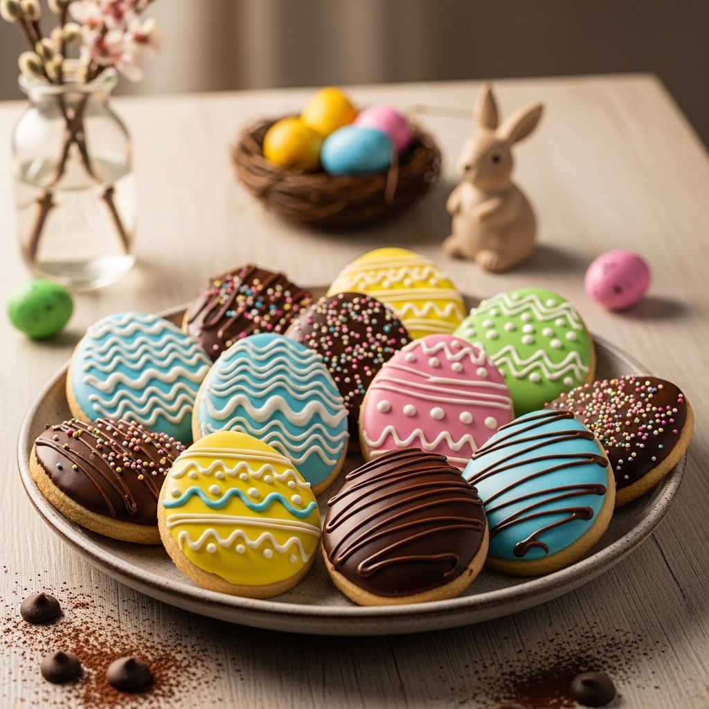Soft, chewy bites studded with colorful confections for a playful springtime twist.