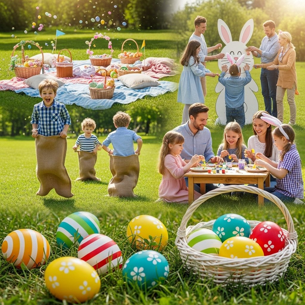 Spark laughter and teamwork with simple, egg-themed challenges that suit any celebration.