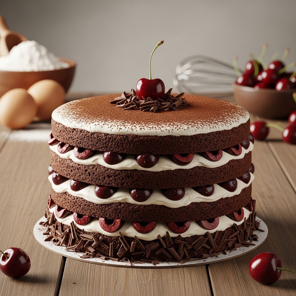 A fuss-free approach to creating a rich, cherry-studded chocolate masterpiece every time.