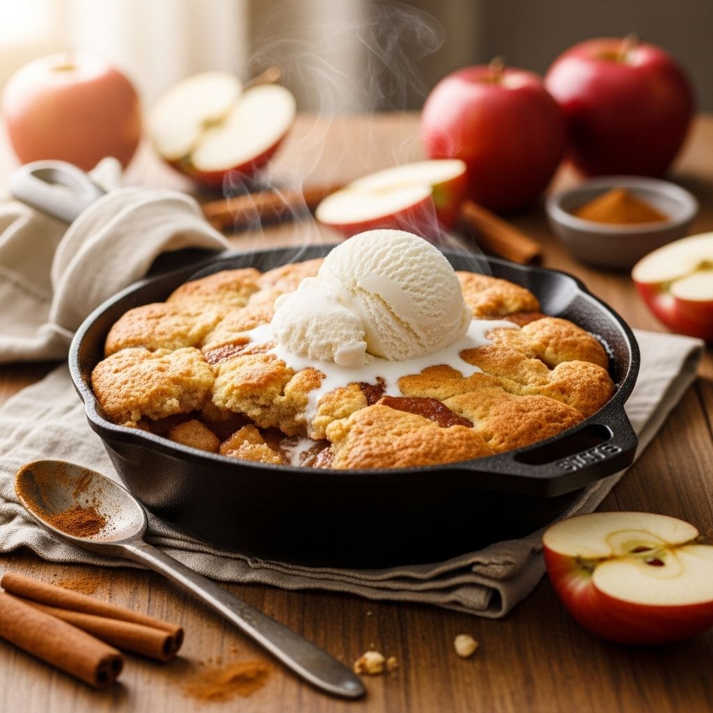 Easy Cinnamon Apple Cobbler: Classic Comfort in Every Bite Fuss-free recipe that fills your kitchen with warm spice aromas and heartfelt nostalgia.
