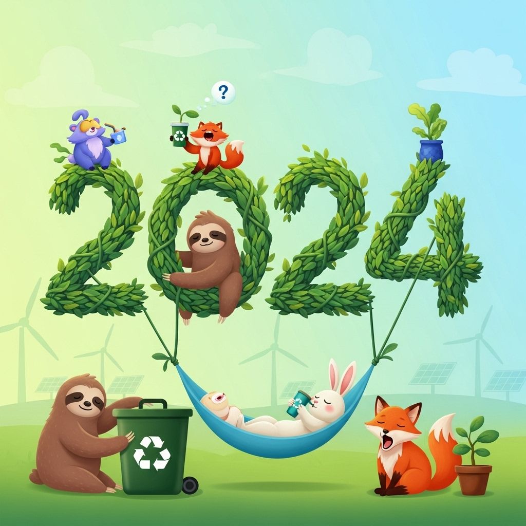 Effortless Green New Year’s Resolutions for Eco-Slackers Small actions for big environmental impact: simple sustainability resolutions you’ll actually stick to.