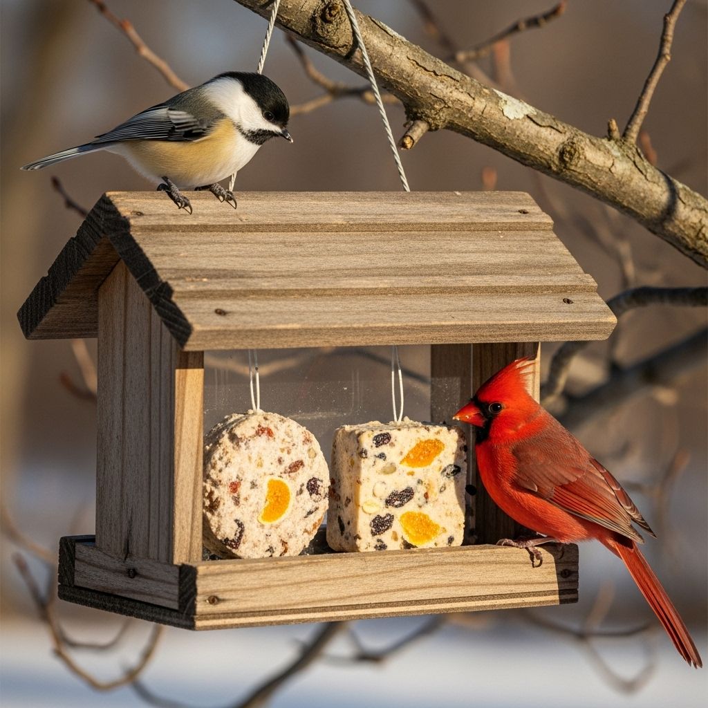 Easy Homemade Suet Cakes: Nourishing Backyard Birds Year-Round Learn how to craft nutritious homemade suet cakes that attract and support a wide variety of backyard birds, whatever the season.