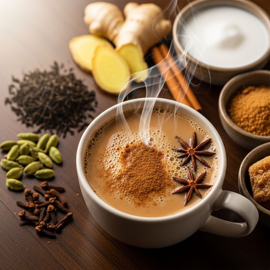 A one-pot infusion of bold spices and plant milk for a comforting tea ritual every day.