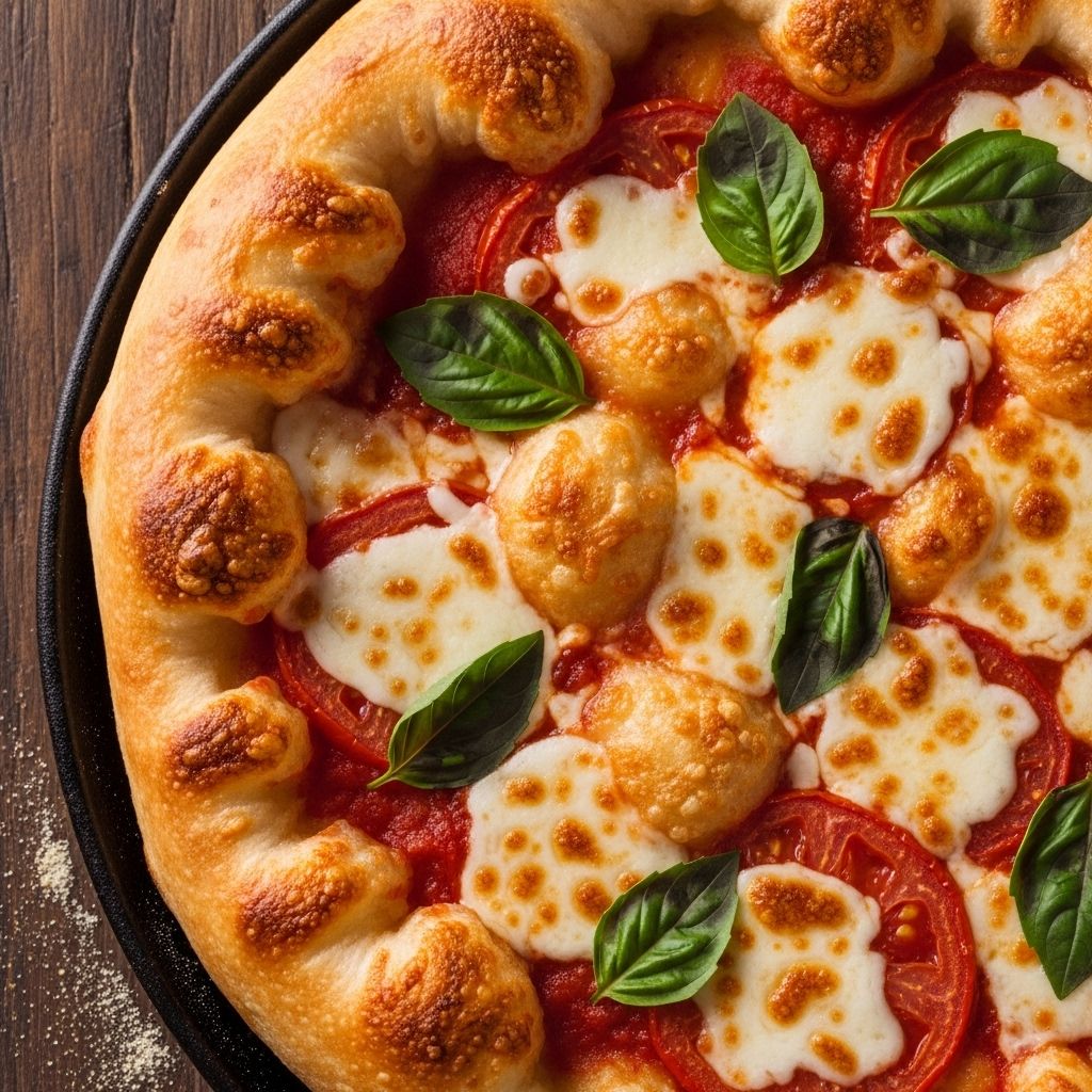 Achieve a bakery-worthy crust and melty cheese edge using only everyday kitchen staples.