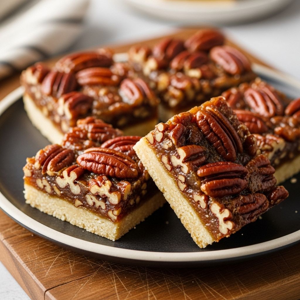 A browned butter crust gives nutty, gooey filling a portable twist on a classic treat.