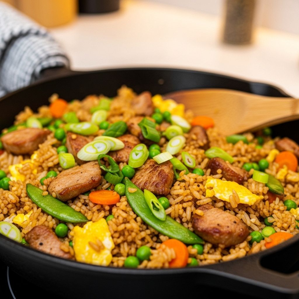 A speedy, flavorful dinner that transforms kitchen staples into a satisfying feast.