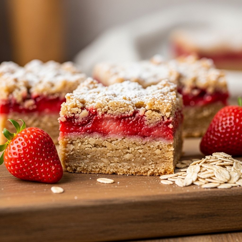 A nostalgic twist blending sweet preserves and buttery crumbs for a comforting snack.