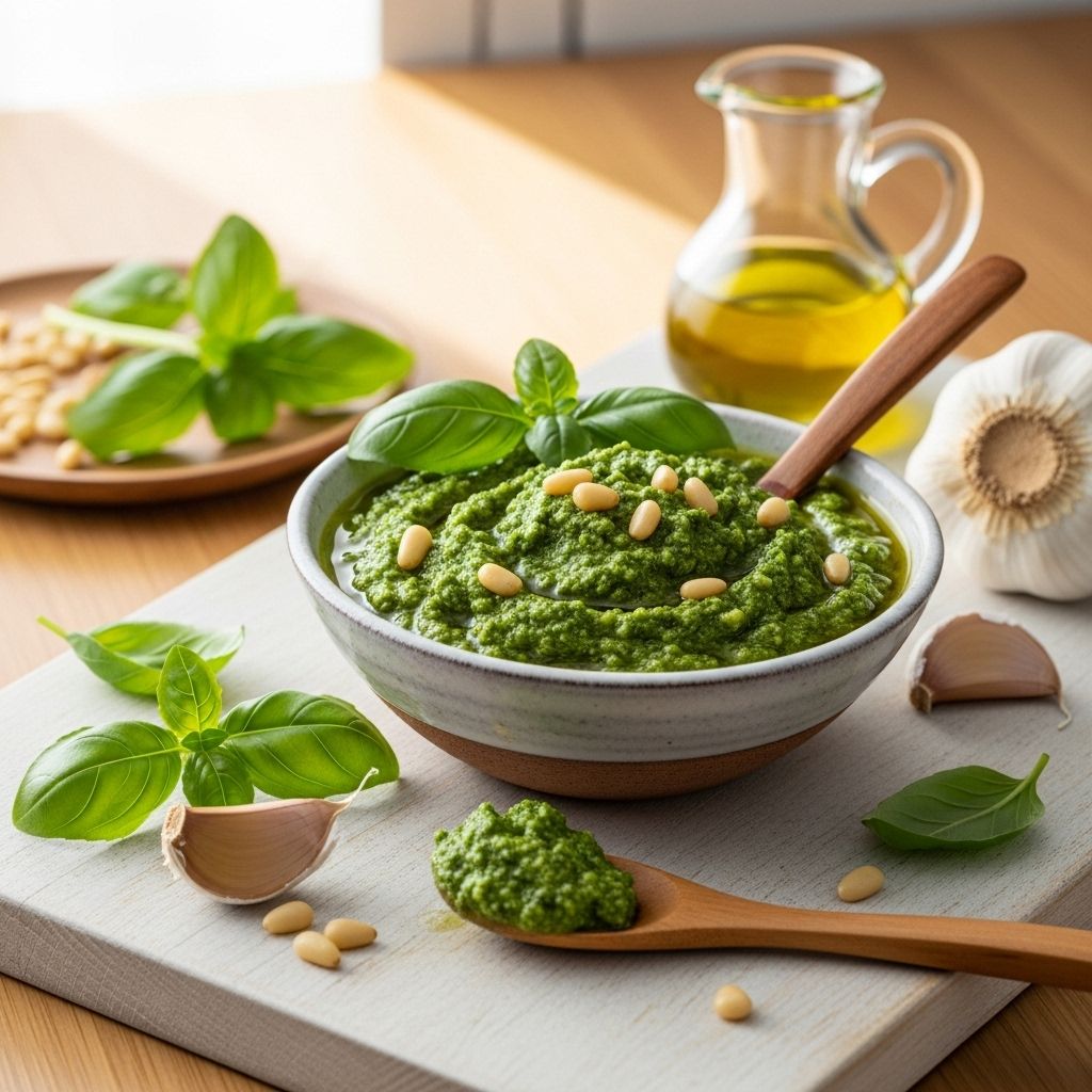 Brighten meals with a rich, garlicky sauce crafted from simple plant-based staples.