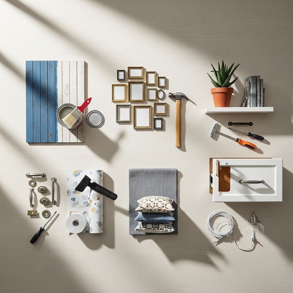 Complete simple DIY improvements to elevate every room without breaking the bank.