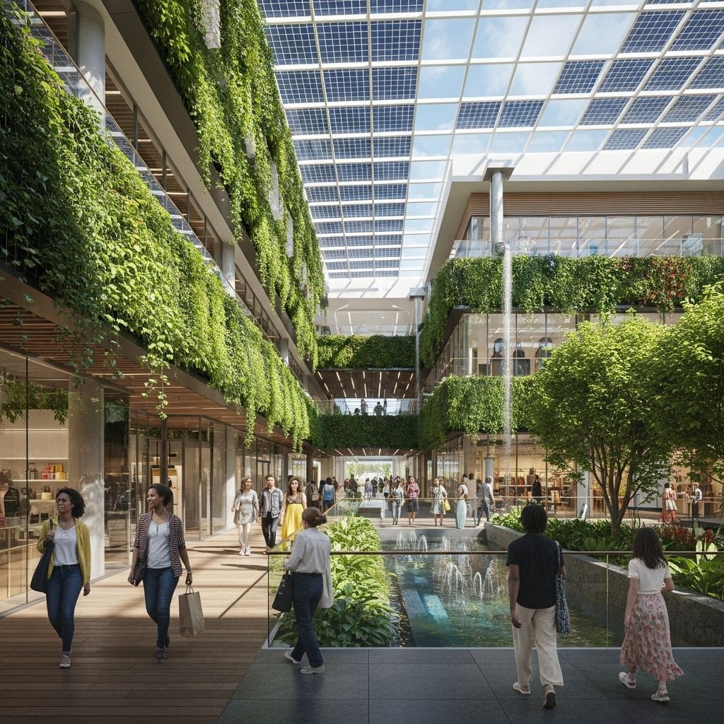 Discover how eco-friendly shopping malls worldwide are setting new sustainability standards in retail design and community impact.