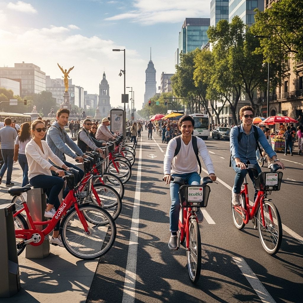 EcoBici: Mexico City’s Expanding Bike Sharing Revolution Transforming urban mobility, EcoBici connects Mexico City’s neighborhoods, culture, and people through accessible bike sharing.