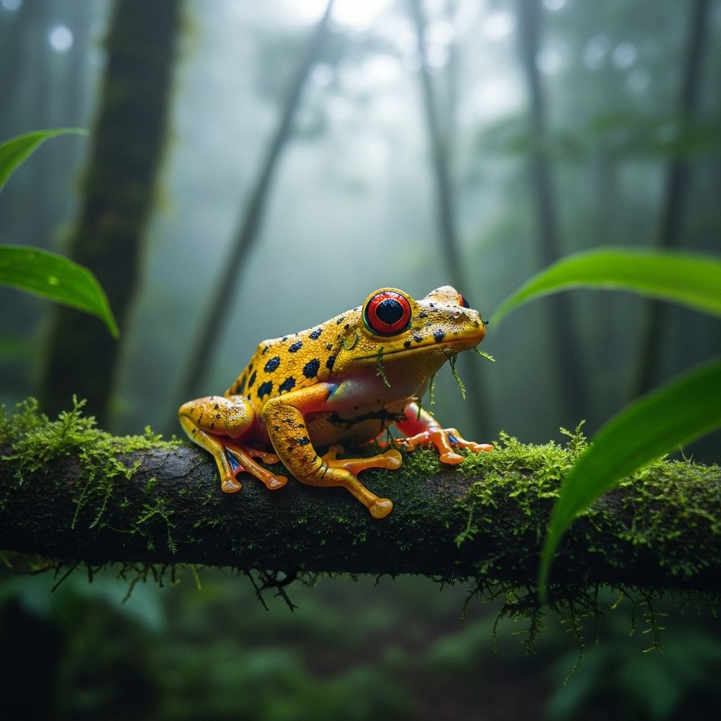A brilliantly colored stream frog from the Andes captures the magic of Tolkien’s Middle-earth and highlights vital conservation needs.