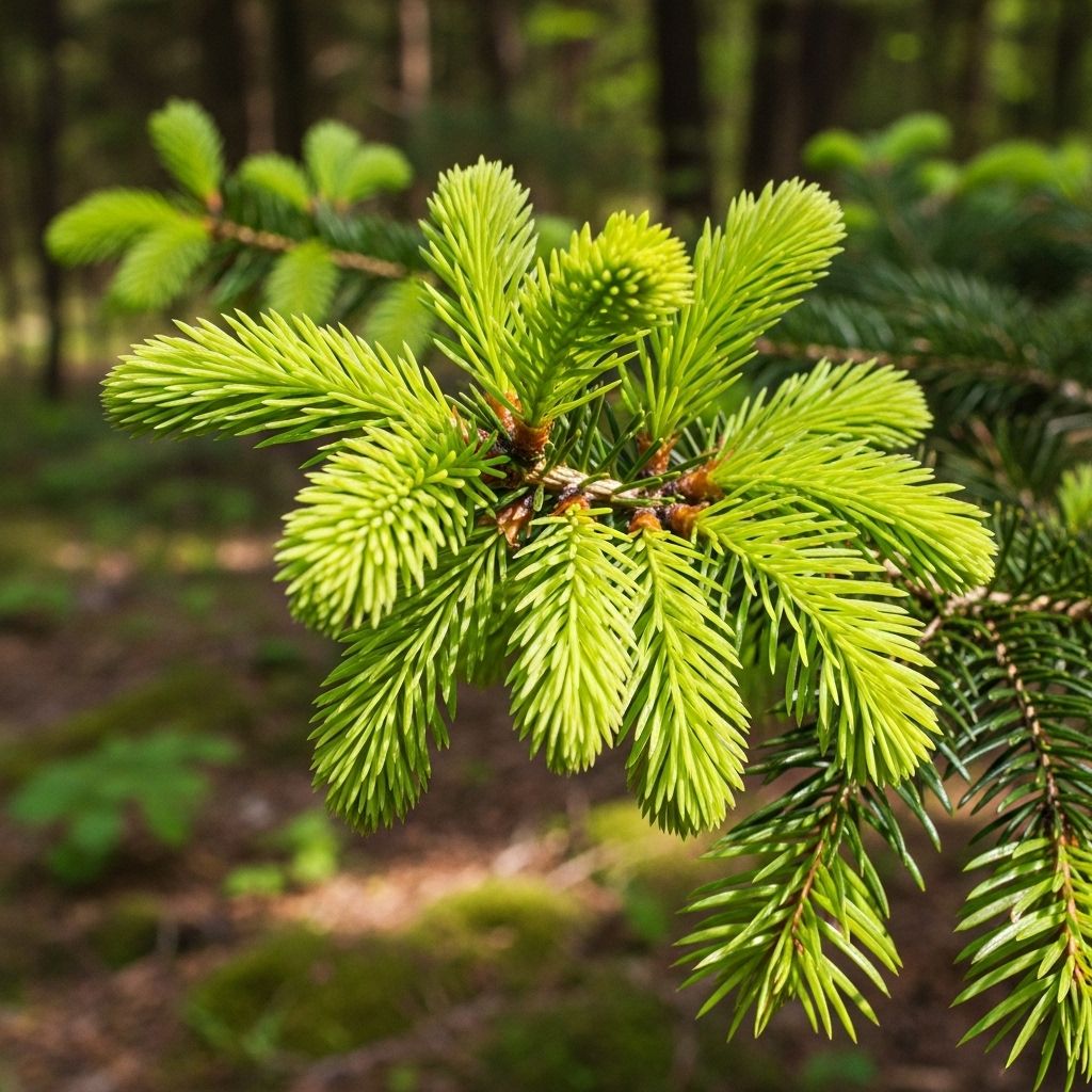 Spring's forest tips bring a clean citrus lift to simple snacks and innovative recipes.