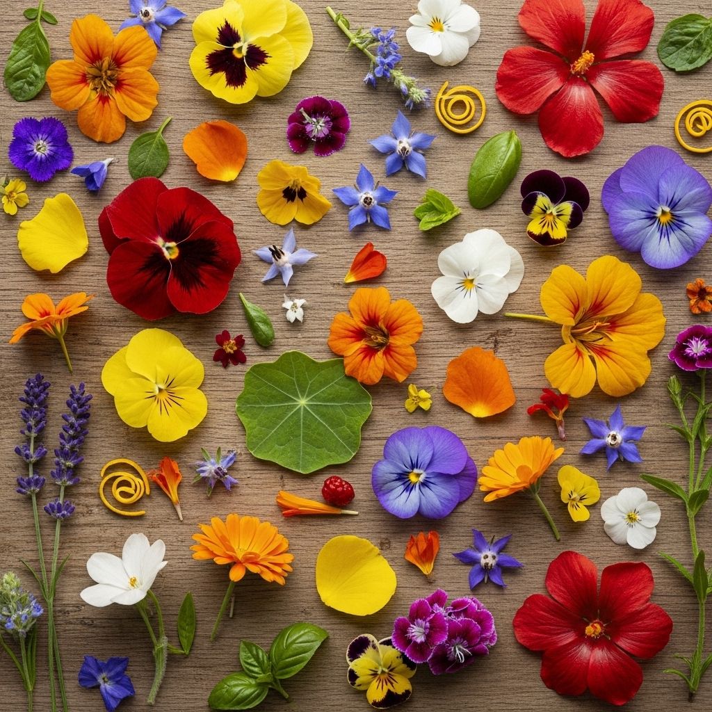 Discover the beauty and unique flavors of flowers you can safely enjoy in your kitchen and garden.