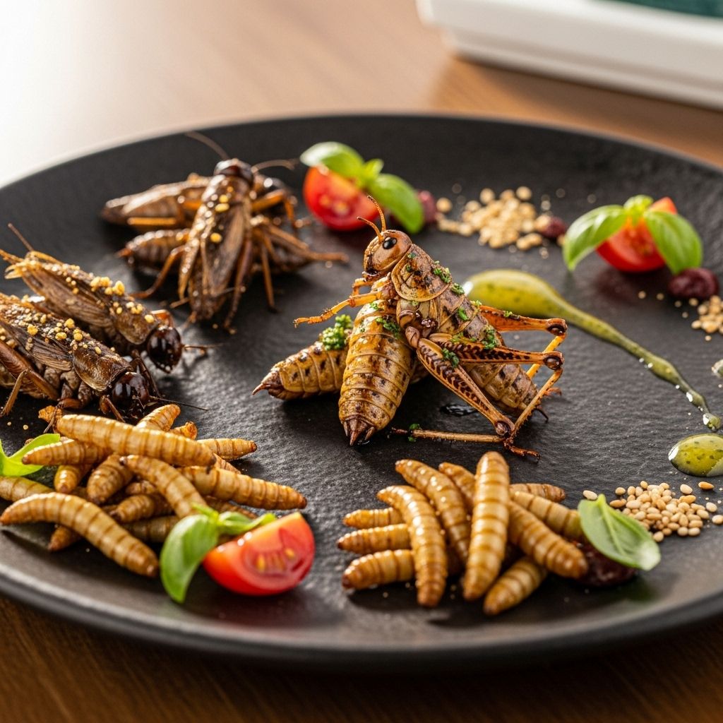 Discover the world of edible insects, their nutritional value, environmental benefits, and cultural history in global cuisine.