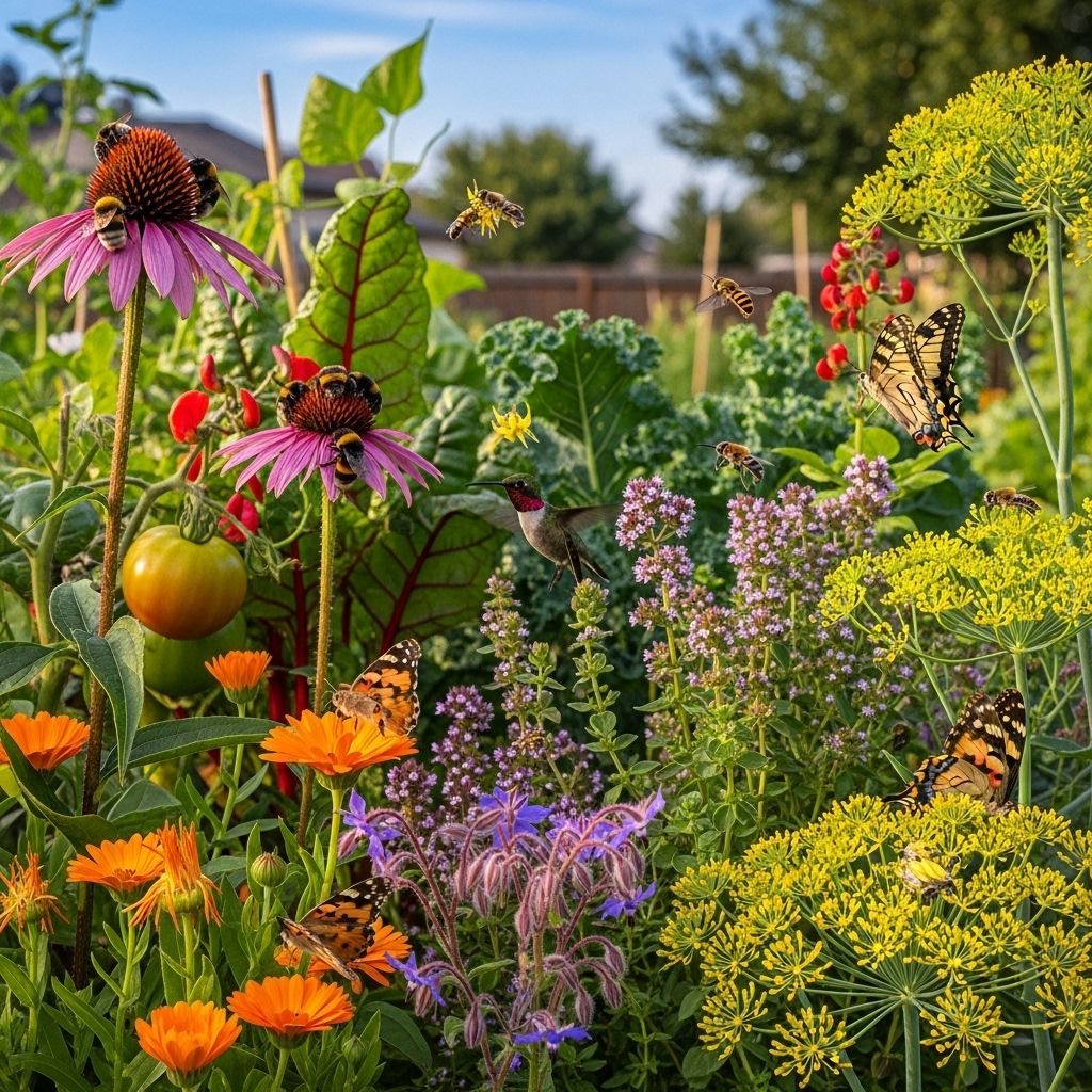 Edible Plants That Attract Pollinators to Your Garden Discover delicious edible plants that support local pollinators and create a thriving, biodiverse garden.
