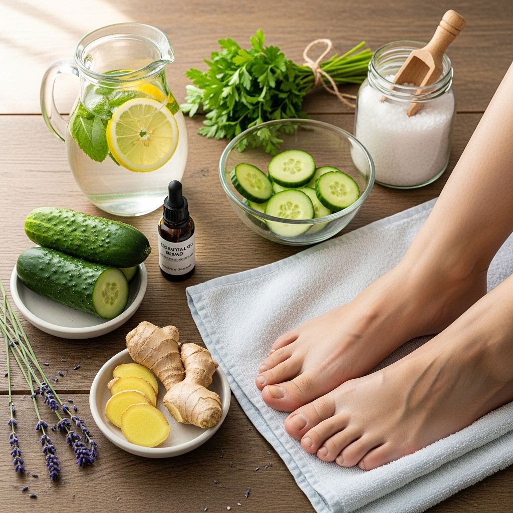 Combining hydration, movement, and natural soaks eases puffiness for lasting comfort.