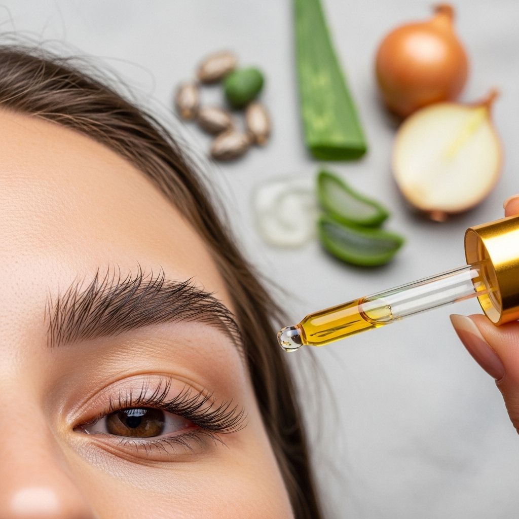 Effective Home Remedies For Eyebrow Re-Growth Natural remedies and lifestyle tweaks help restore eyebrow density over time.