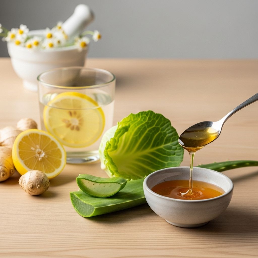 Effective Home Remedies for Stomach Ulcers: 17 Natural Treatments Harness time-tested natural solutions to soothe digestive discomfort and support healing.