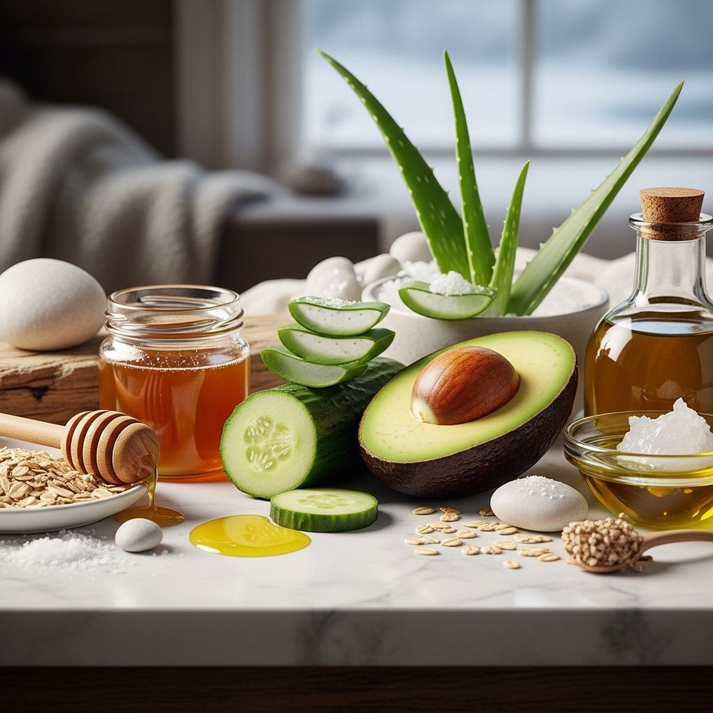 Unlock cold-season moisture with pantry staples for a soft, glowing complexion.
